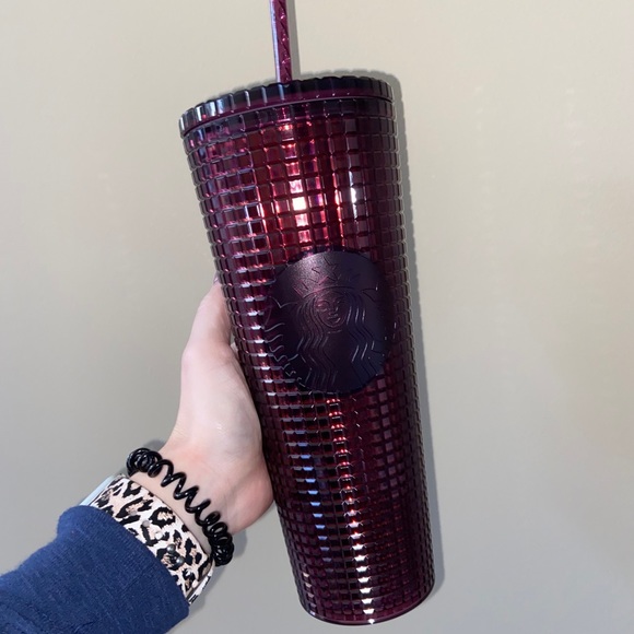 Starbucks Other - 🌟SOLD🌟Starbucks Maroon Disco holiday tumbler
